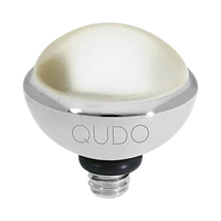 QUDO Bottone Silver Top | Neutral Crystal Collection