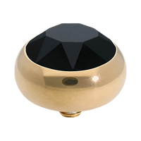 QUDO Sesto Swarovski Gold Top | Neutrals Collection