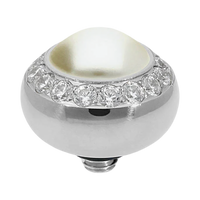QUDO Tondo Deluxe Silver Top | Neutral Crystal Collection