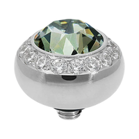 QUDO Tondo Deluxe Silver Top | Neutral Crystal Collection