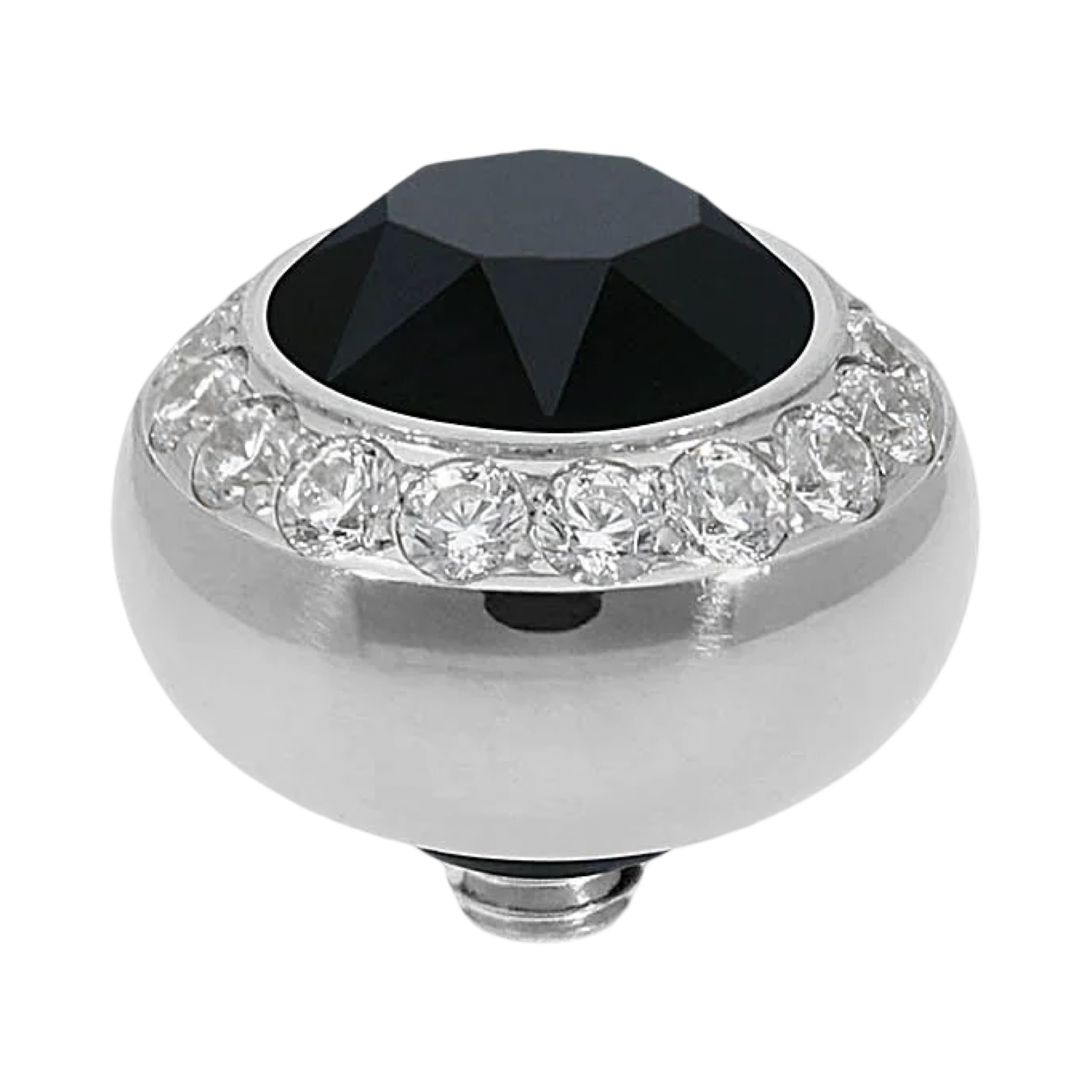 QUDO Tondo Deluxe Silver Top | Neutral Crystal Collection