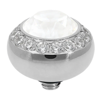 QUDO Tondo Deluxe Silver Top | Neutral Crystal Collection