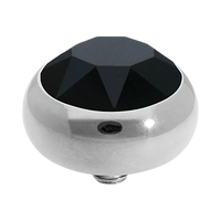 QUDO Sesto Silver Top | Neutral Crystal Collection