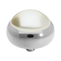 QUDO Sesto Silver Top | Neutral Crystal Collection