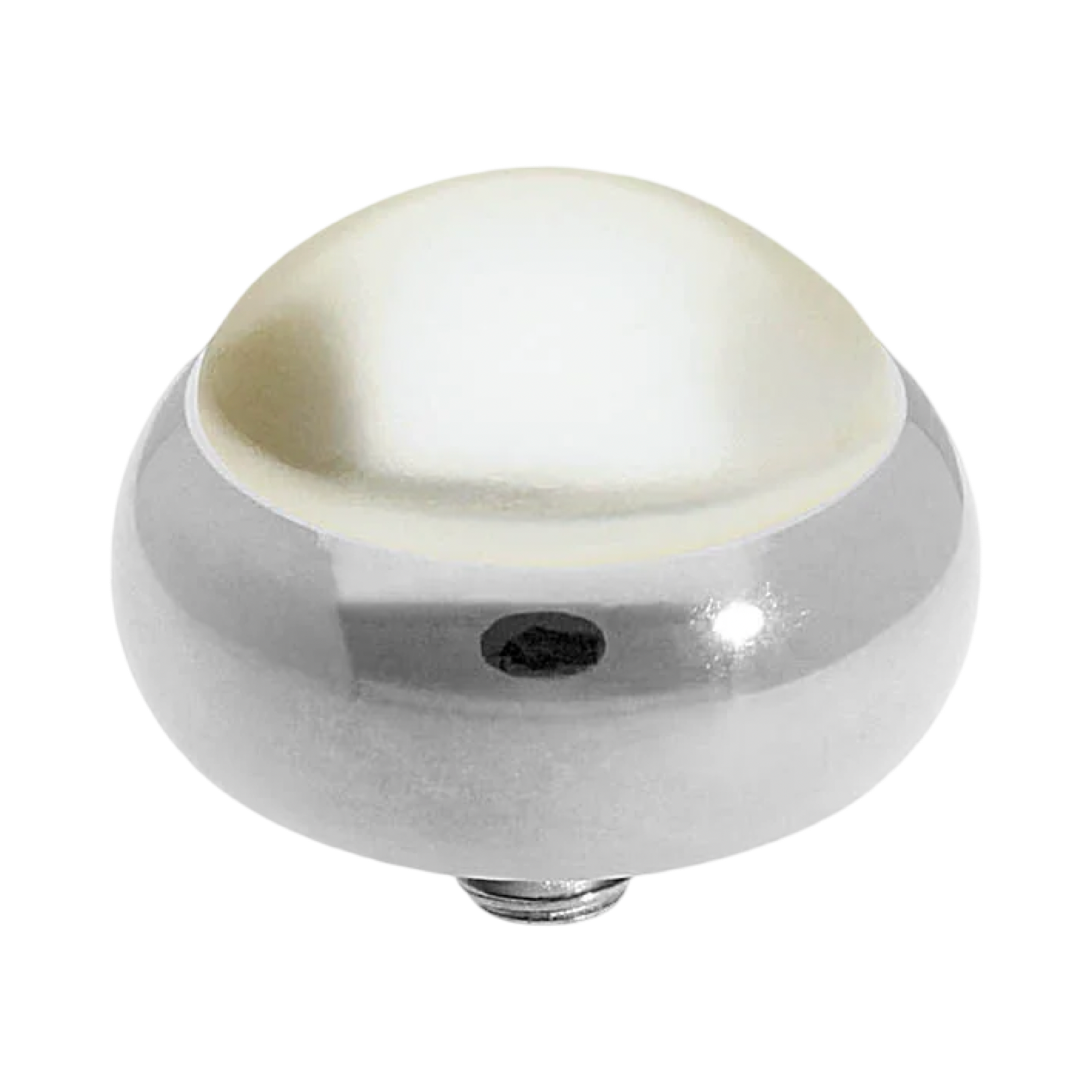 QUDO Sesto Silver Top | Neutral Crystal Collection