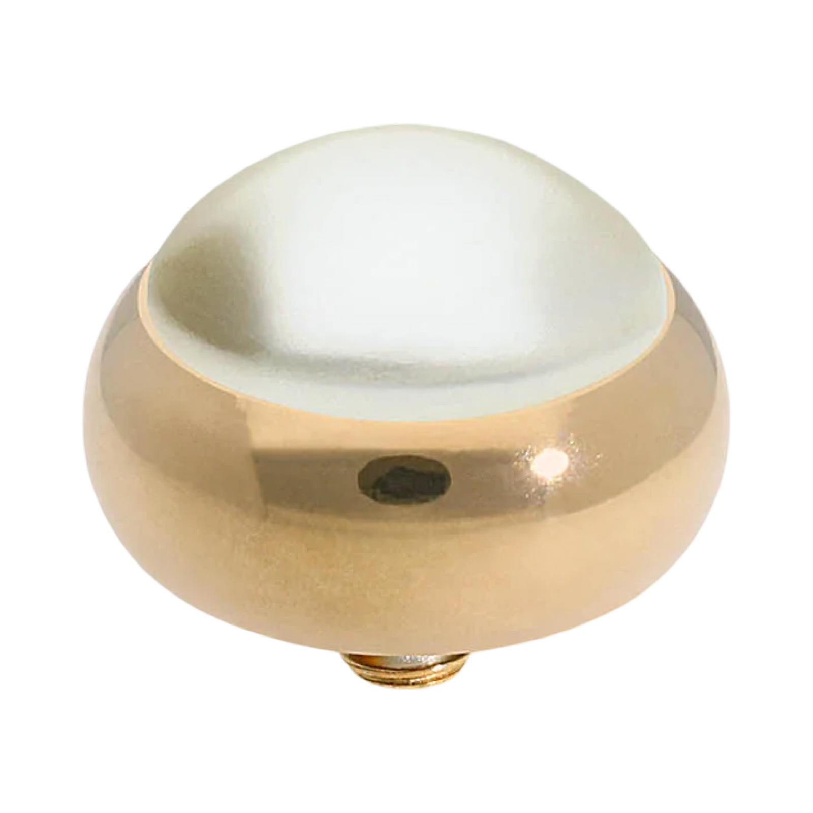 QUDO Sesto Swarovski Gold Top | Neutrals Collection