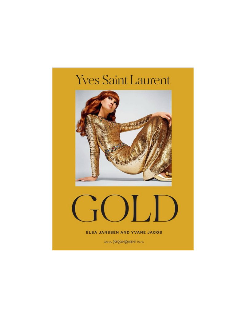 Yves Saint Laurent: Gold Coffee Table Book