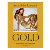 Yves Saint Laurent book, coffee table book, fashion coffee table book, gold fashion book, Yves Saint Laurent jewelry, couture history, fashion design book

