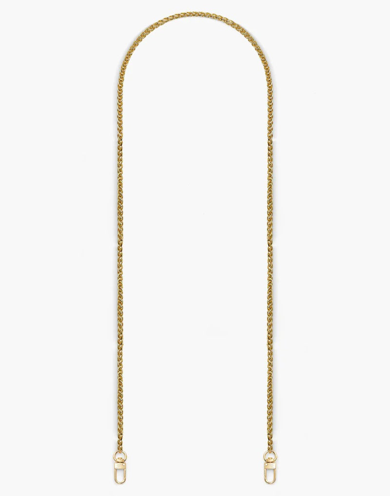 Goldi Round Cell Phone Crossbody Chain