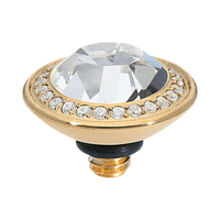 QUDO Tondo Deluxe Gold Top | Neutral Crystal Collection