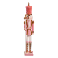 18.5” Glittered Pink Nutcracker — Hot Pink or Light Pink (Sold Separately)