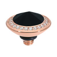 QUDO Tondo Small Deluxe Top 0.35" Rose Gold I Neutral Collection