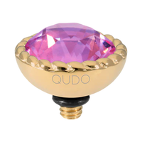 QUDO Bocconi Top Gold | Purple Crystal Collection