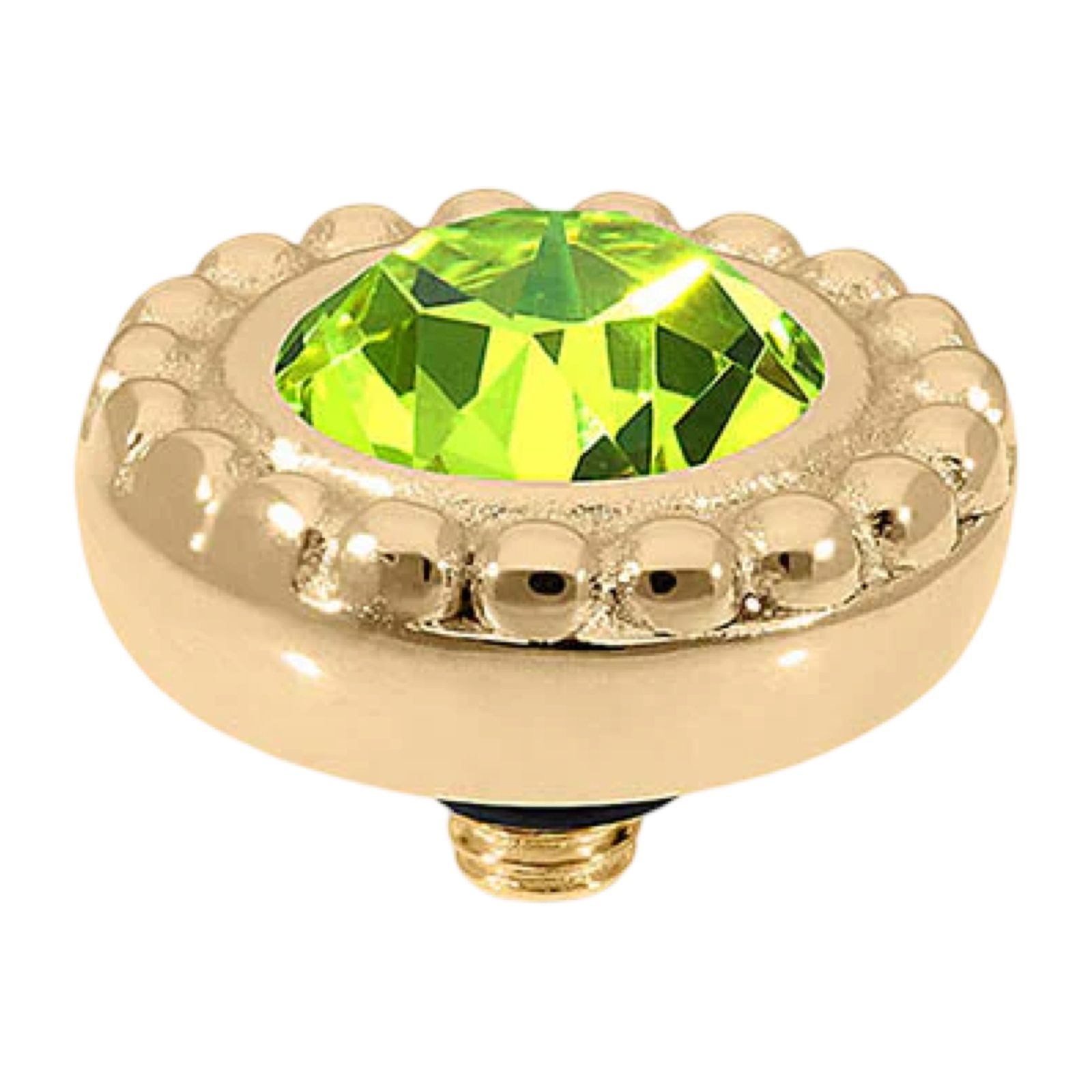 Qudo Topper – Single Rope  Bezel Guiare 11mm (Interchangeable, Swarovski Crystal)