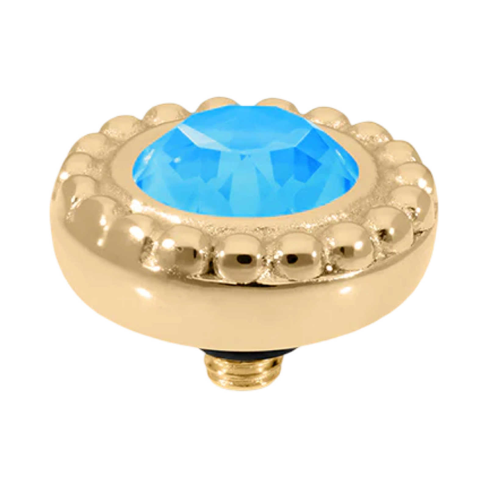 Qudo Topper – Single Rope  Bezel Guiare 11mm (Interchangeable, Swarovski Crystal)