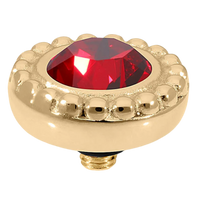 Qudo Topper – Single Rope  Bezel Guiare 11mm (Interchangeable, Swarovski Crystal)