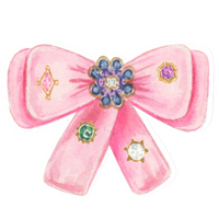 coquette bow sticker, vinyl bow decal, waterproof coquette sticker, cute bow laptop sticker, aesthetic spring sticker, coquette style decor, girly vinyl sticker, 3.5 inch bow sticker, pink bow sticker, trendy spring sticker