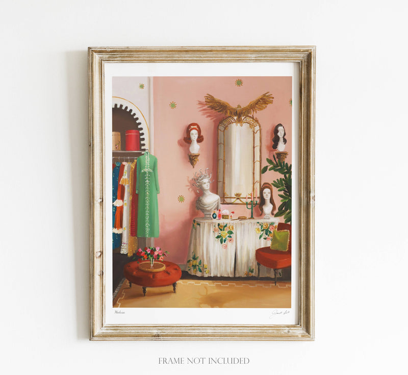 Janet Hill Medusa Art Print 
