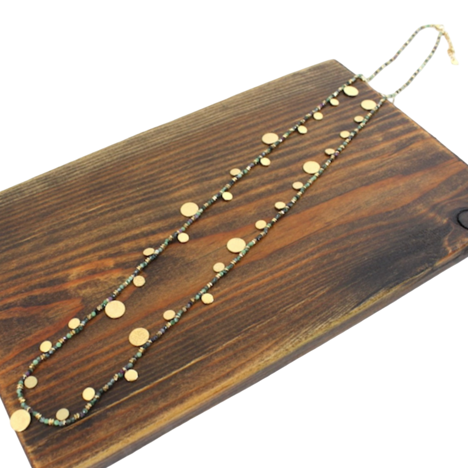 Jardin Vert Green Semi-Precious Stone Necklace | Oh, Meredith