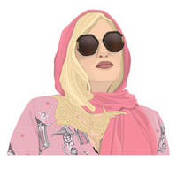 Jennifer Coolidge sticker, The White Lotus merch, waterproof TV show sticker, pop culture laptop decal, Jennifer Coolidge vinyl sticker, durable sticker for water bottles, White Lotus fan gift, cut to shape celebrity sticker, iconic quote sticker, Jennifer Coolidge aesthetic sticker