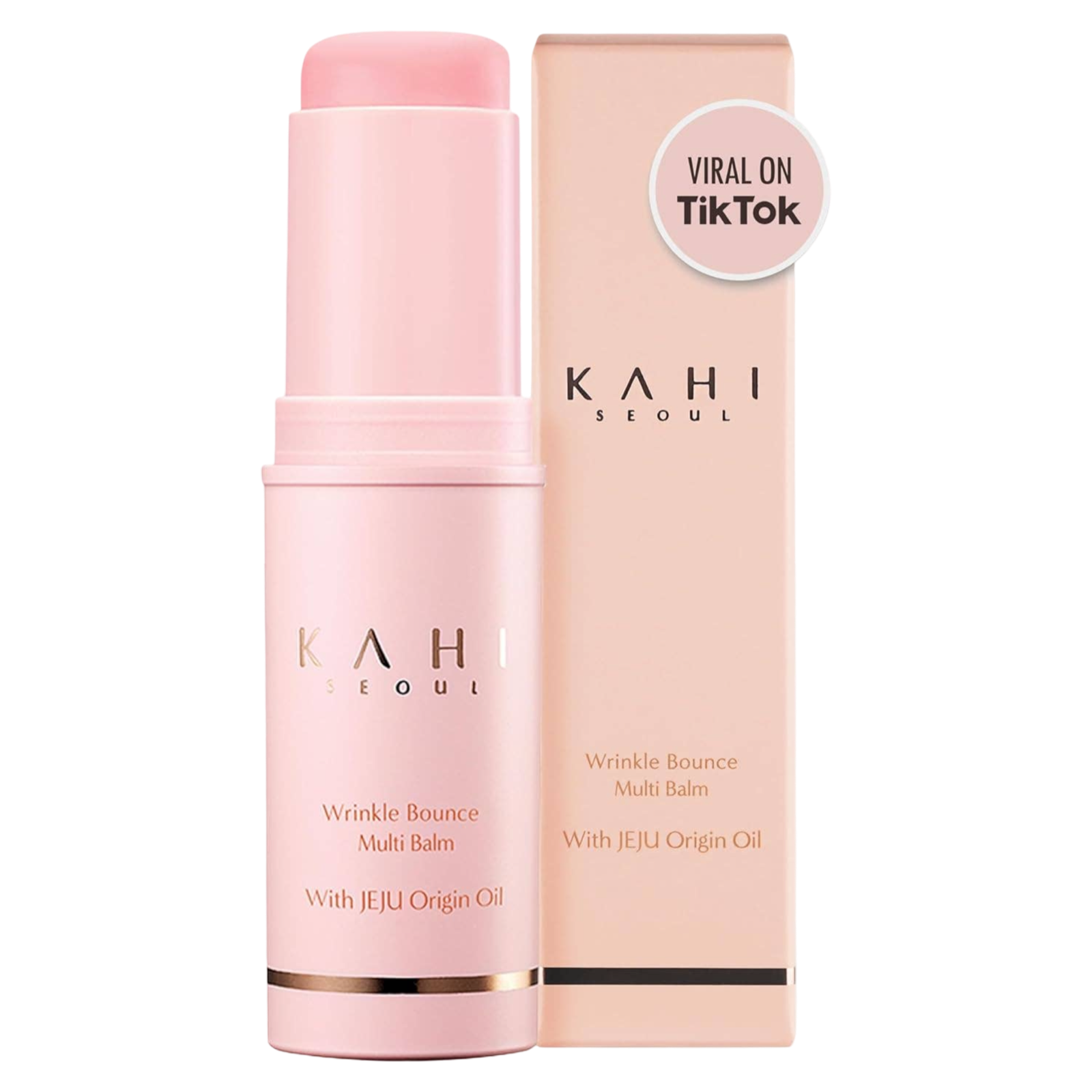 Kahi Seoul Wrinkle Bounce Multi Balm with packaging on a white background