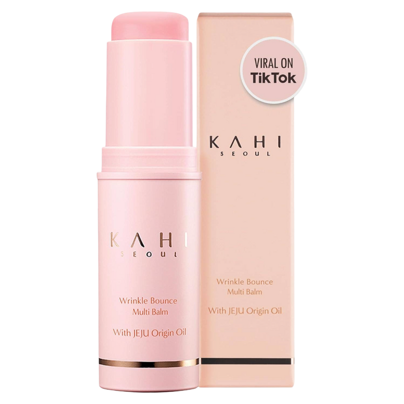 Kahi Seoul Wrinkle Bounce Multi Balm with packaging on a white background