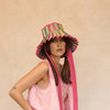Kathy Hilton Lorna Murray Australia Sun Ravello Fuschia Hat Vacation Chic Style