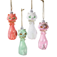 Kitschy Cody Foster Kitten Ornaments