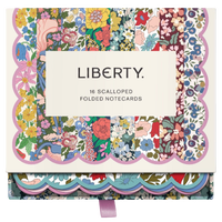 Liberty London stationery, Liberty notecard set, luxury stationery, boxed notecard set, floral notecards, Liberty print stationery, premium stationery gift, thank you notes, handwritten correspondence, desk accessories, paper goods, stationery lover gift, elegant note cards, luxury paper goods, Liberty London gift, floral stationery, gift for hostess, beautiful stationery, boutique stationery, correspondence cards