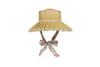 Lorna Murray hat, rainbow sun hat, polka dot hat, luxe seven seas hat, foldable sun hat, pleated brim hat, vacation hat, beach hat, stylish sun protection, summer hat for women