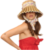 Lorna Murray hat, rainbow sun hat, polka dot hat, luxe seven seas hat, foldable sun hat, pleated brim hat, vacation hat, beach hat, stylish sun protection, summer hat for women