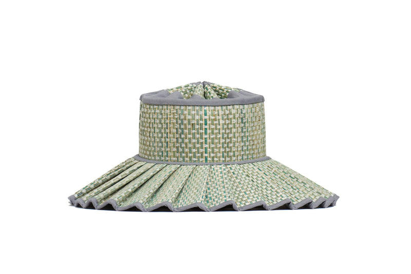 Lorna Murray sun hat, foldable sun hat, UPF 50+ sun protection, Kohama hat, travel-friendly sun hat, woven grass sun hat, stylish beach hat, packable summer hat, wide brim hat, Lorna Murray Kohama