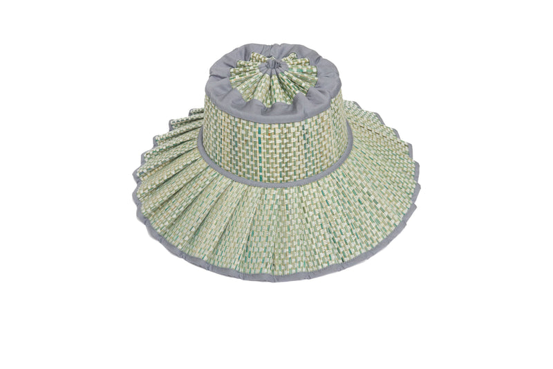 Lorna Murray sun hat, foldable sun hat, UPF 50+ sun protection, Kohama hat, travel-friendly sun hat, woven grass sun hat, stylish beach hat, packable summer hat, wide brim hat, Lorna Murray Kohama