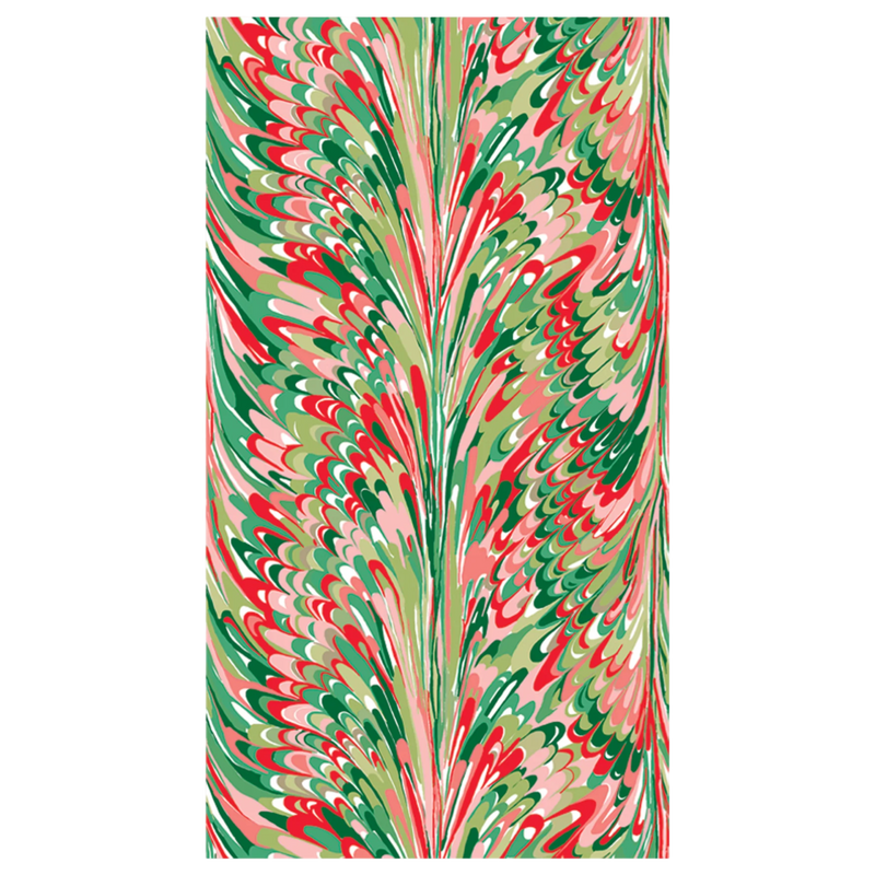 Lucy Grymes marble linen-feel paper napkins and guest towels – pack of 25