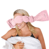NodPod Weighted Sleep Mask for Eyes  Blush