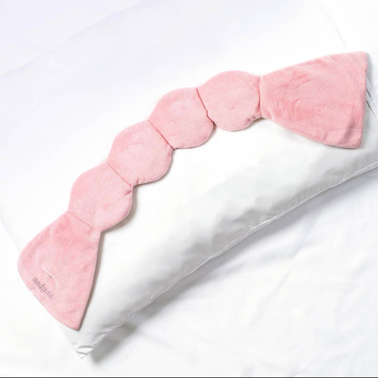 NodPod Weighted Sleep Mask for Eyes  Blush