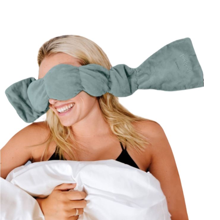 NodPod Weighted Sleep Mask for Eyes  Sage