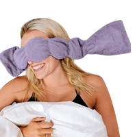 NodPod Weighted Sleep Mask for Eyes  Wisteria