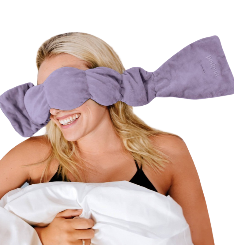 NodPod Weighted Sleep Mask for Eyes  Wisteria