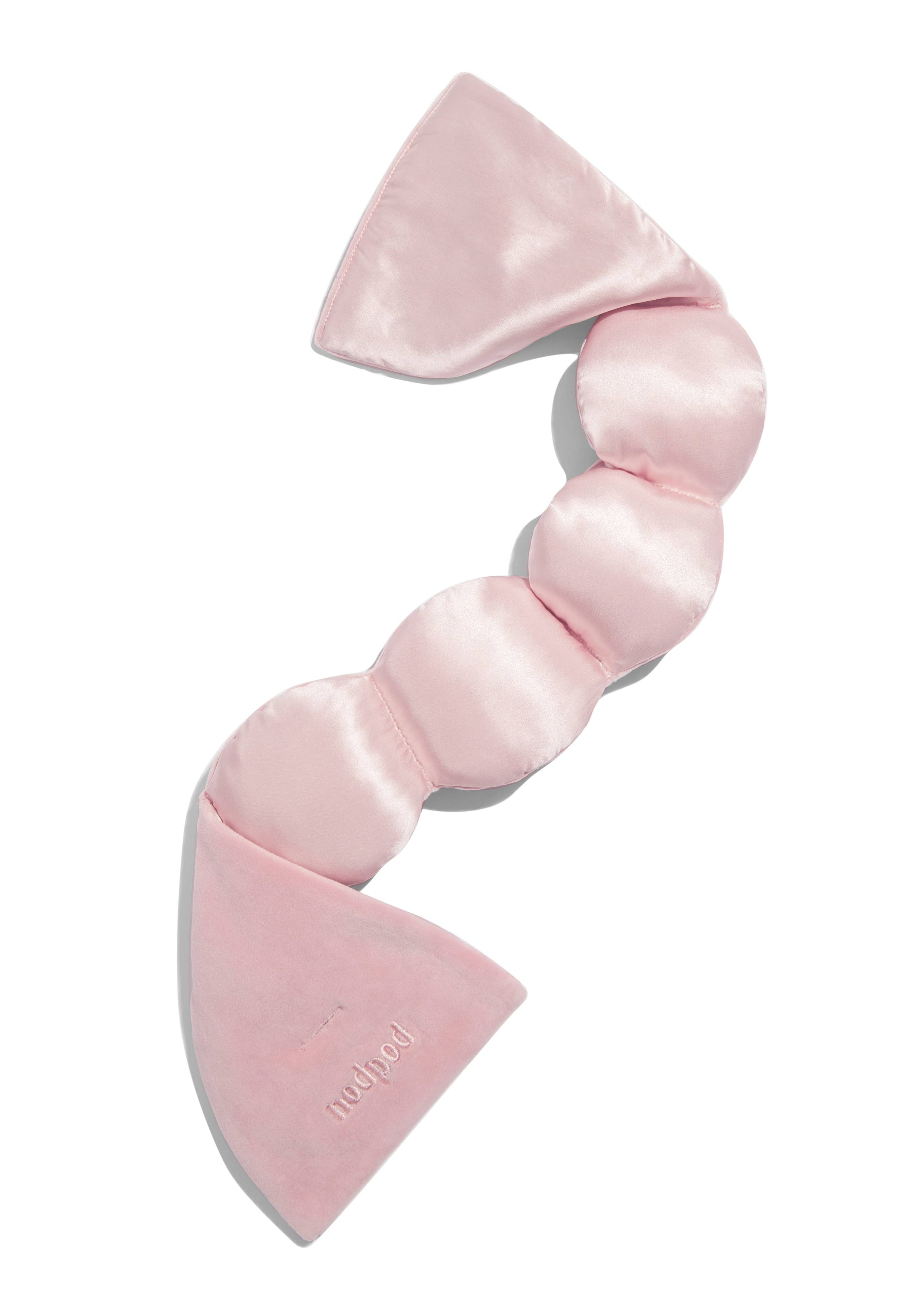 Nodpod Weighted Silk Sleep Eye Mask Petal Pink