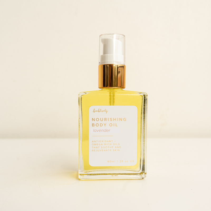 Bonblissity Nourishing Body Oil Lavender