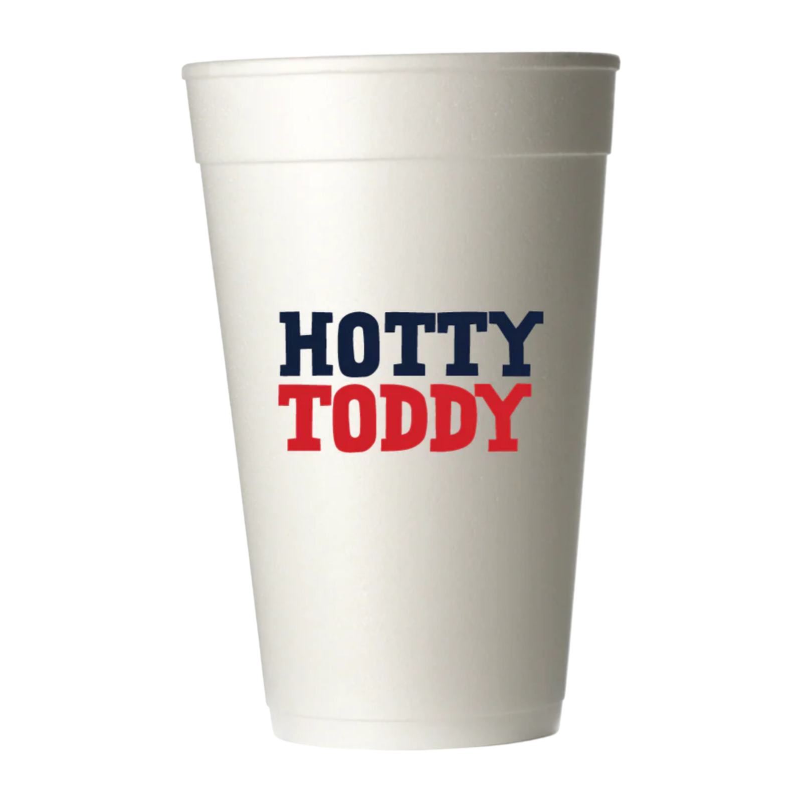 Ole Miss foam cups, Hotty Toddy cups, University of Mississippi drinkware, Rebels tailgate essentials, game day cups, 20 oz foam cups, Ole Miss party cups, officially licensed Rebels merchandise, made in USA cups, Hotty Toddy drink cups