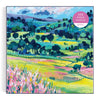 Painted Hills puzzle, Galison puzzle, 500 piece landscape puzzle, bold colorful puzzle, mountain field jigsaw, eco-friendly puzzle, FSC certified puzzle, recycled paper puzzle, adult puzzle gift, scenic nature puzzle