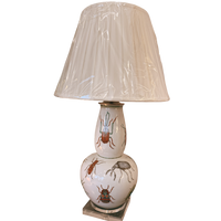 Porcelain Chinese Insect Gourd Lamp