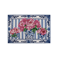 Pretty Petals Hook Rug Sally Eckman Roberts