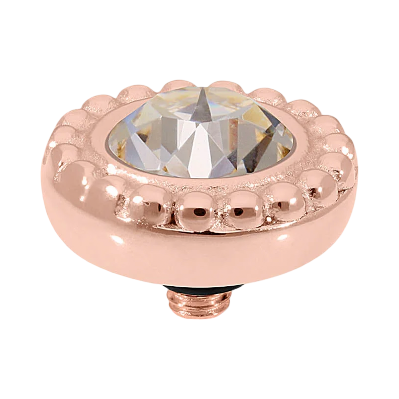 QUDO Ghiarre rose gold, QUDO rose gold ring base, Neutral Collection jewelry, interchangeable ring base, rose gold stacking ring, interchangeable jewelry QUDO, textured rose gold ring, luxury interchangeable jewelry, neutral jewelry collection, customizable ring system, modern rose gold jewelry, QUDO collector jewelry, everyday rose gold jewelry, stackable interchangeable rings, Oh Meredith QUDO