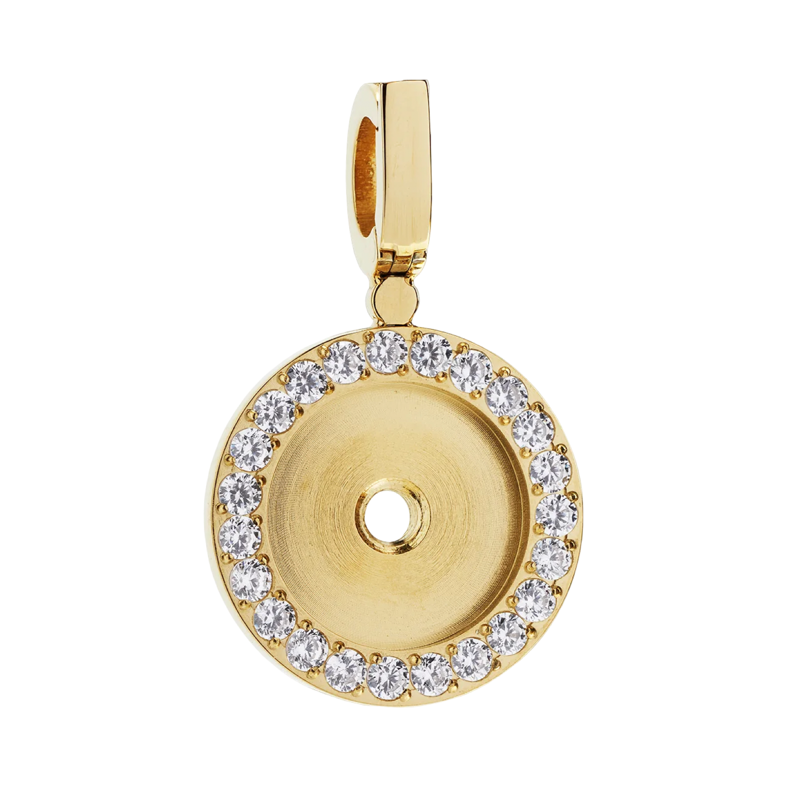 QUDO Portofino Charm Carrier Gold