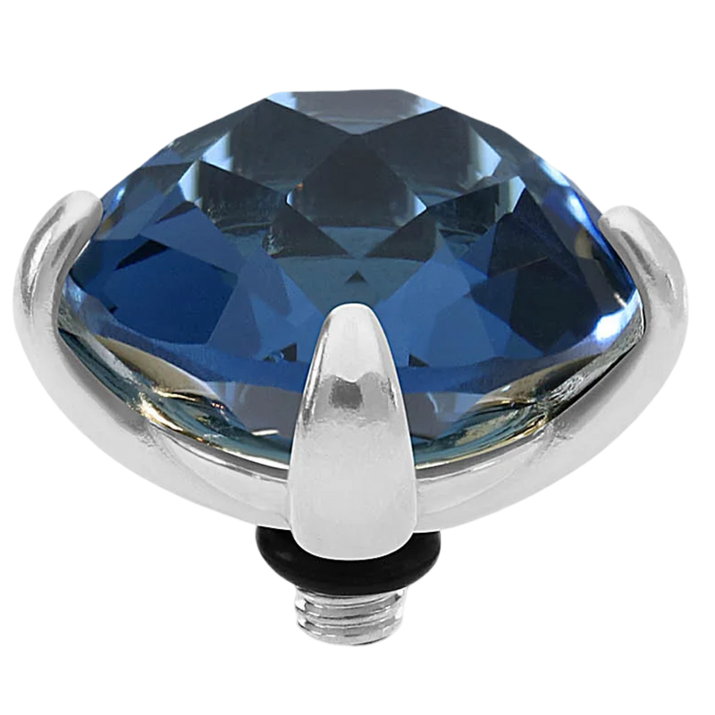Swarovksi montana seano qudo crystal ring topper 