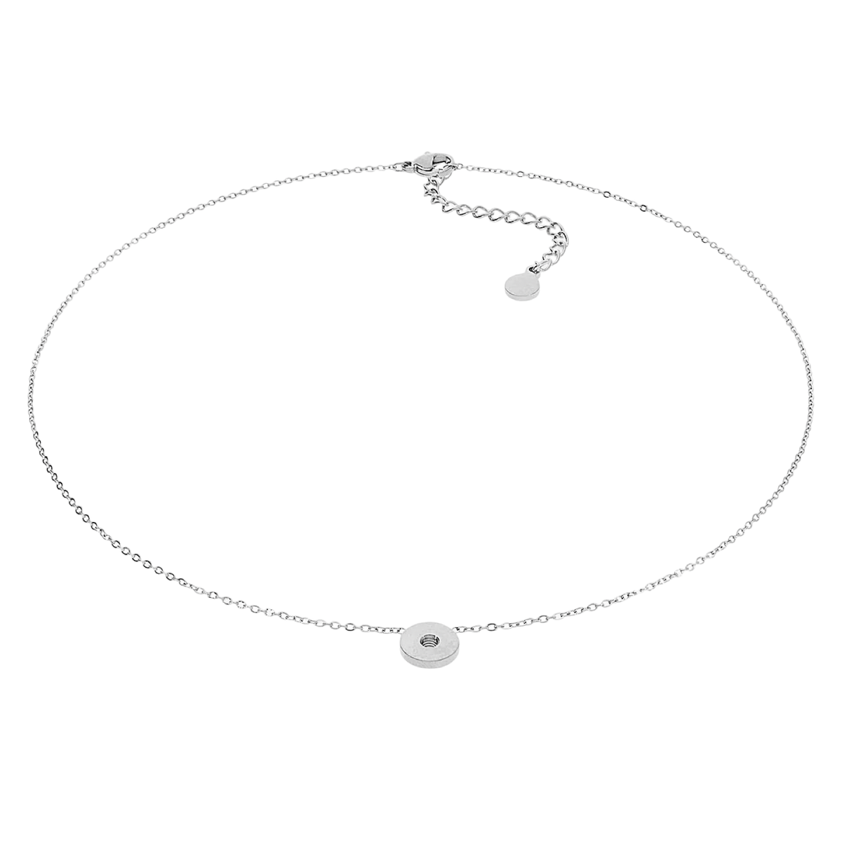 QUDO Sezze Necklace Silver, QUDO necklace, silver necklace, layered necklace, minimalist jewelry, QUDO silver jewelry, luxury fashion jewelry, everyday necklace, modern silver necklace, boutique jewelry, fashion accessories, designer inspired jewelry, stackable necklace, elegant silver jewelry, curated jewelry collection, interchangeable jewelry, versatile silver necklace, chic jewelry, statement layering necklace
