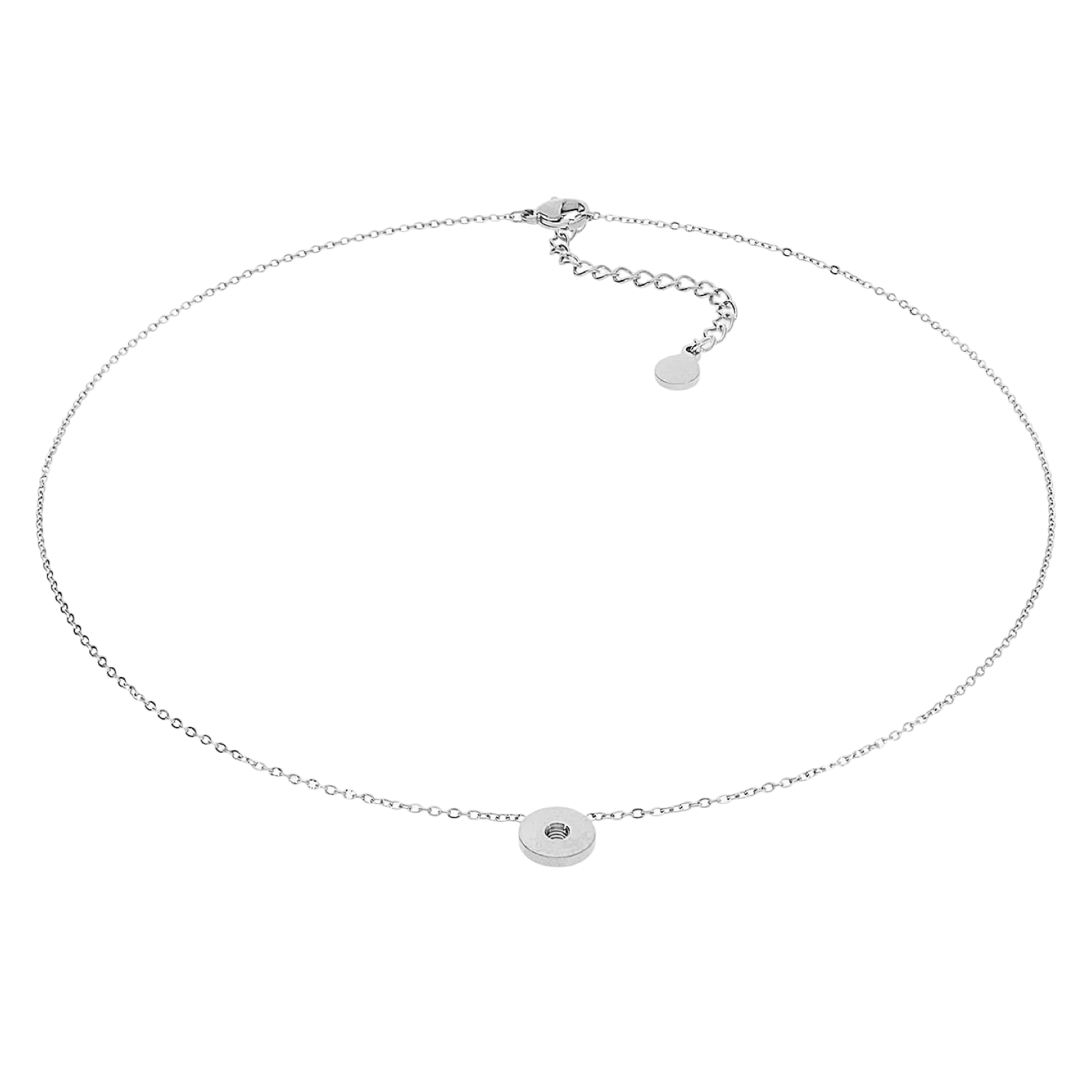 QUDO Sezze Necklace Silver, QUDO necklace, silver necklace, layered necklace, minimalist jewelry, QUDO silver jewelry, luxury fashion jewelry, everyday necklace, modern silver necklace, boutique jewelry, fashion accessories, designer inspired jewelry, stackable necklace, elegant silver jewelry, curated jewelry collection, interchangeable jewelry, versatile silver necklace, chic jewelry, statement layering necklace